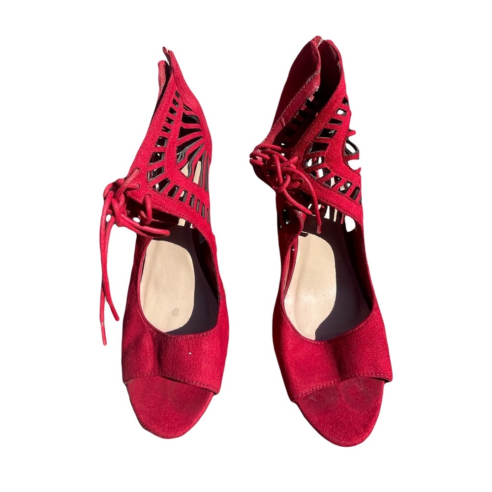 Elegant Red Women's Shoes